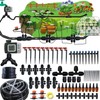 160Ft Drip Irrigation System with Water Timer for Garden, Main