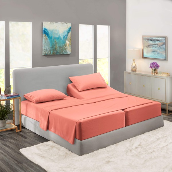 Nestl Bedding 5 Piece Sheet Set - 1800 Deep Pocket