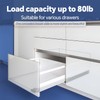 ToBeGreat 1 Pair Undermount Soft Close Drawer Slides 9 Inch