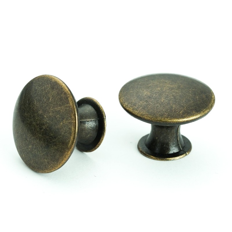 Anhoer 12PCS Kitchen Cupboard Knobs 30MM Kitchen Door Knobs Mushroom