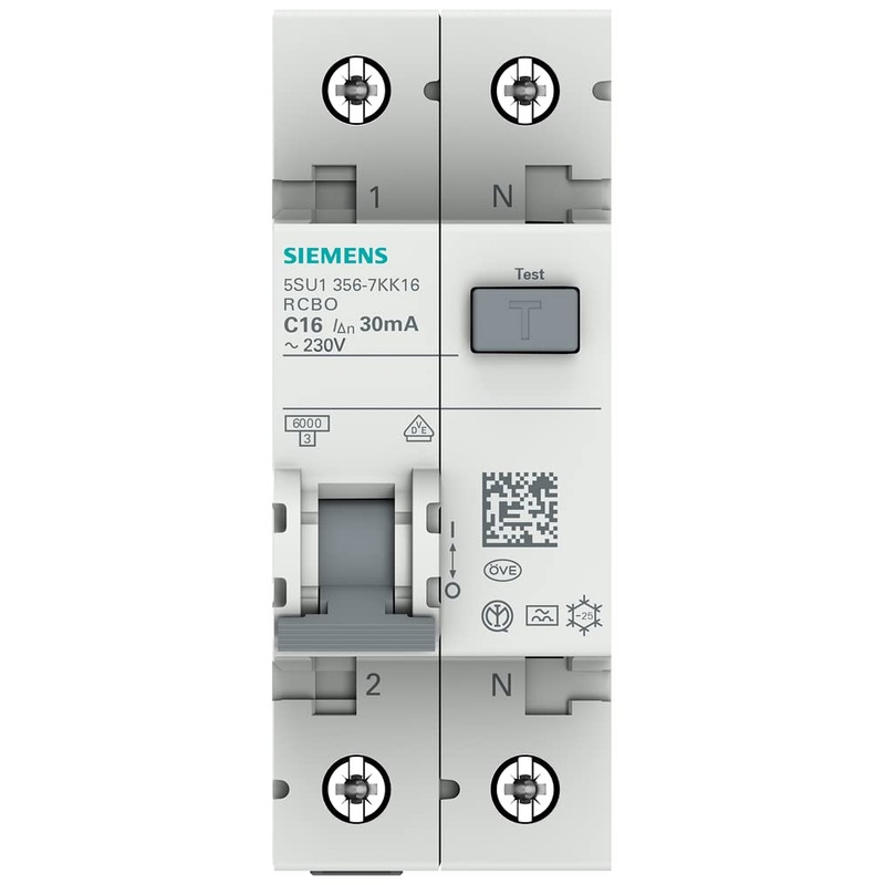 Siemens 5SU13567KK16 residual-current circuit breaker switch