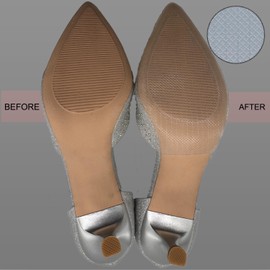 ZBLGO Shoe Sole Protector - Non-Slip Grip Pads for High-Heels, Cushion Shoe Bottoms