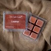 The Candle Daddy Leather Scented Melt- Maximum Scent Wax Cubes/Melts-