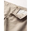 Nautica Boys' Big School Uniform Khaki Shorts, Moisture Wicking Performance