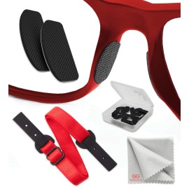 Sigonna Eyeglass Nose Pads Stick On 6 Pairs Adhesive Silicone Nose Pads UltraThin