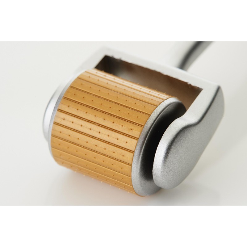 Re Eyes and Face Derma Roller, 540 Gold