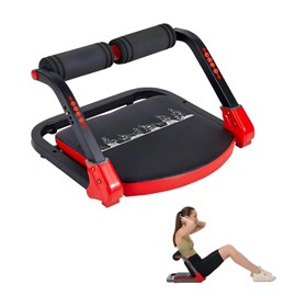 HOTSWEAT Ab Machine, Sit Up Exercise Equipment, Ab Workout Equipment with 3 Adjustable Resistance, Ab Trainer for Stomach Workout with 330 LBS Weight Capacity, Foldable Ab Crunch Machine for Home Gym