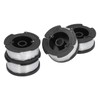 6Pcs Line Spool Replacement 30ft / 9.1m 0.65in AF‑100 for