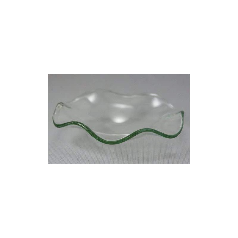 Small Replacement Glass Dish for Electric Lamps Oil and Tart