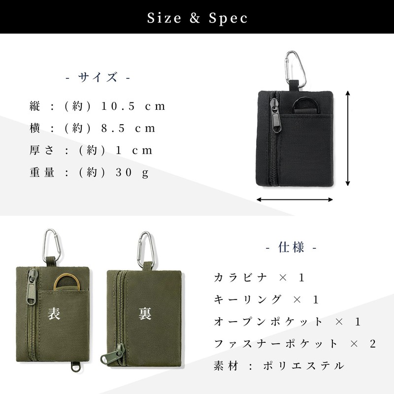 Libra Mini Pouch, Coin Purse, Smart Key, Card, Compact, Small