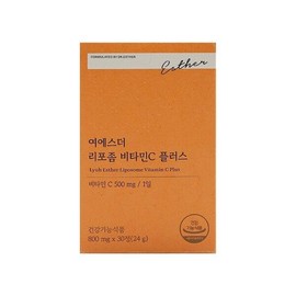 여에스더 닥터에스더 리포좀 비타민C 플러스 800mg x 30정 x 1박스 /Hb Ye Esther Dr. Esther Liposome Vitamin C Plus 800mg x 30 tablets x 1 box / Hb