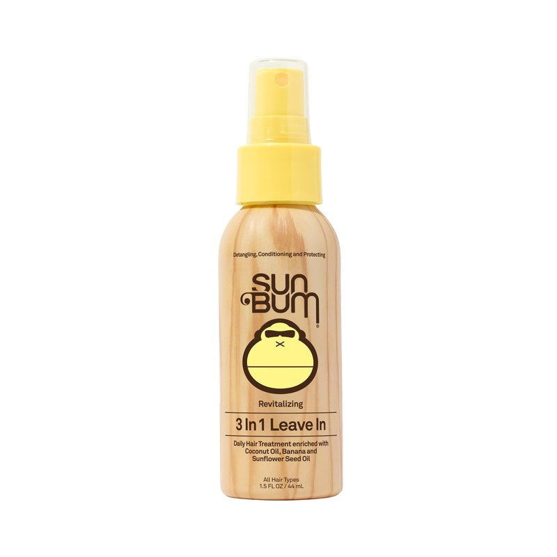 Sun Bum Beach Formula 3-in-1 Leave-in Hair Conditioner Spray, 1.5