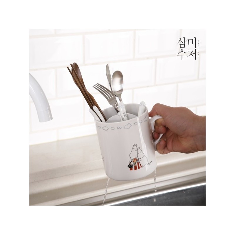Moomin The Kitchen Cutlery Holder with Handle / 무민 더키친
