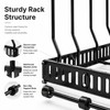 Adjustable Pot Rack Organizer for Kitchen – Multi-Layer Cookware Storage