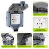 Vonsera Outdoor Socket Waterproof IP66, Outdoor Socket Waterproof with Switch