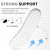 WLLHYF Memory Foam Insoles for Women Men with Arch Support,