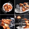 Skewer Rack Set Stainless Steel Skewers Needle Cage Kebab Maker