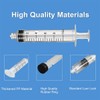 1PCS 100ML Reusable Plastic Syringe with Measurement Hydroponics Plastic Nutrient