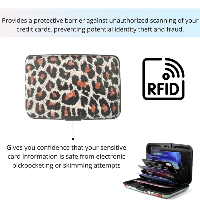 Lizzy Aluminium Credit Card Holder Security Wallet Business Case Protector
