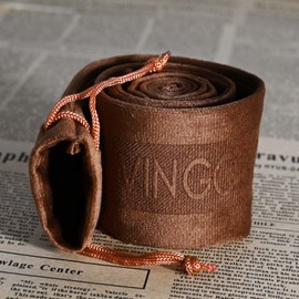 VINGOBOW French Bass Bow Velvet Bag for Single Violin/Viola/Cello/Bass Bow Protection Case Dust Cover 4/4 Full Size