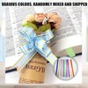 Cozevdnt Pull Bows, 100 Pcs Wrapping Pull Bow Ribbon, Multicolor
