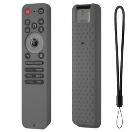 Hi Color Silicone Cover for LG MR25GA Protective Case Compatible with 2025 LG OLED Smart TV C5 B5 G5 M5 Series Remote MR25GA Cover (Dark Grey)