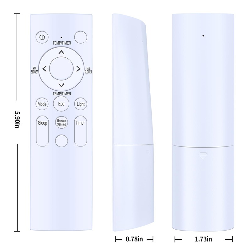 PZL RG63F/EF-ELD AC Replacement Remote Control for Frigidaire Window Room