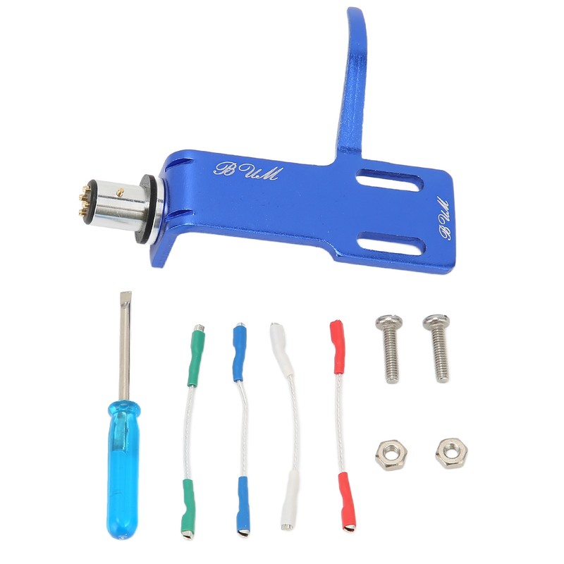 Phonograph Turntable Headshell Aluminum Alloy Headshell Cartridge Keeper for Record