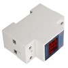 Voltage Current Meter Din Rail Double Display Display Monitor Single