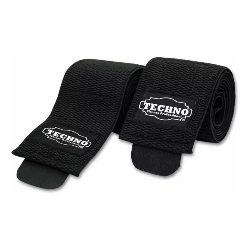 Techno Guantes Para Pesas + Vendas Para Rodillas Pack Gym