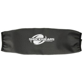 Outerwears Shock Cover, Shockwears Armor, 17 in Long, 3.000 in OD, Elastic Ends, Hook and Loop Closure, Polyester, Black, Each