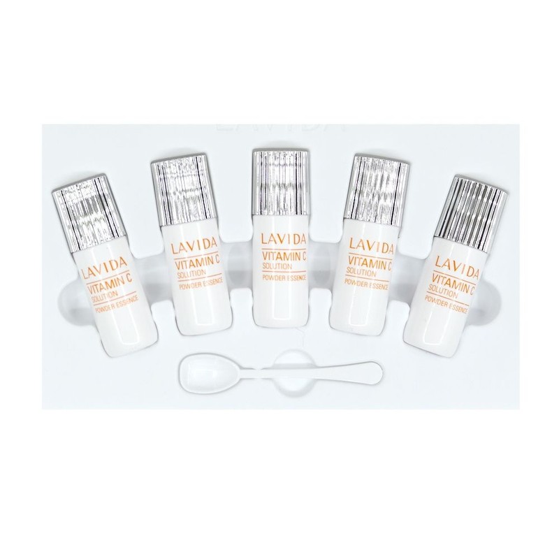 코리아나 Koreana Lavida Vitamin C Solution Powder Essence 4gX5 /