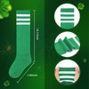 Komorebi Knee High Stripe Socks for Women - St. Patrick's