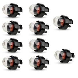 DFsucces Primary Pump, Priming Pump, Inner Diameter: Approx. 0.6 inches (15 mm), Total Length: Approx. 1.3 inches (33.5 mm), Chain Saw Replacement Parts, Lawn Mower, Repair and Replacement (Set of 10)