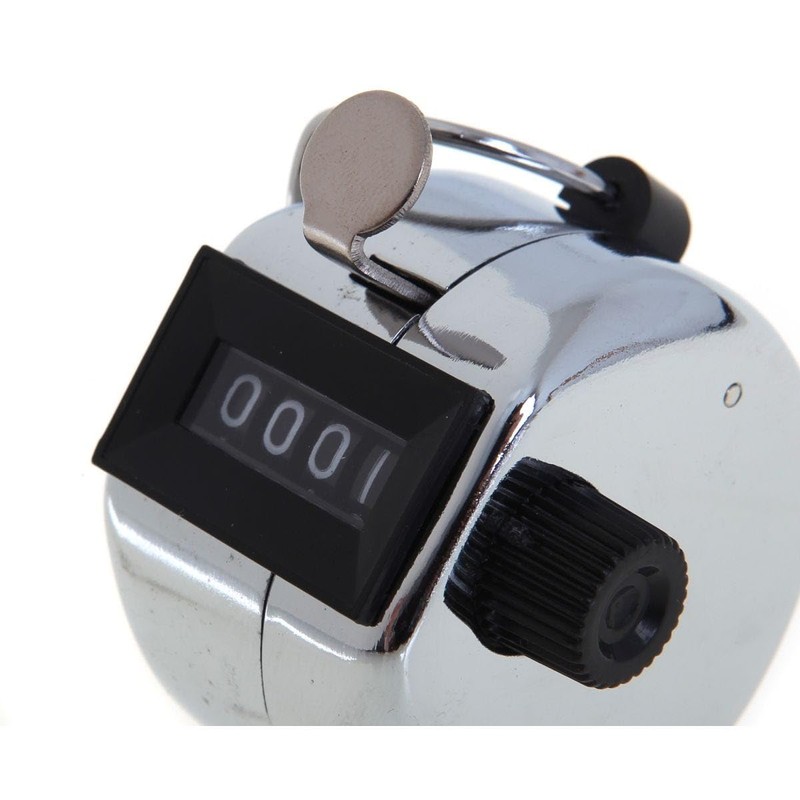Tiger metal hand tally counter