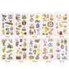 Easter Temporary Tattoos for Kids， Easter themed temporary tattoo stickers，easter