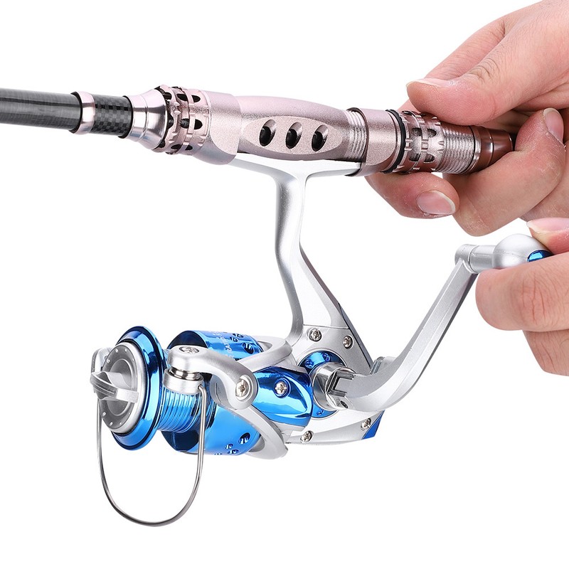 1000-7000 Saltwater Ice Fishing Spinning Reel Sea 5.5:1 Line Wheel