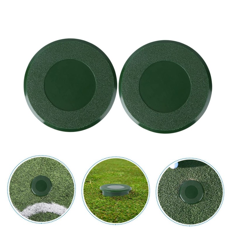 Mikinona 2pcs Golfing Putting Cup Cover for Training Durable Lightweight