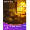 Amber Sleep Light Bulb Dimmable, Blue Light Blocking, A15 E26