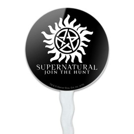 GRAPHICS & MORE Supernatural Anti Possession Symbol Cupcake Picks Toppers Decoration Set of 6