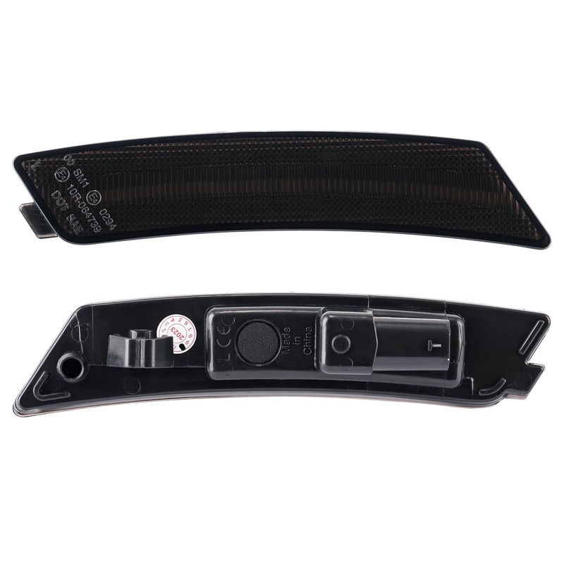 SHINEFIT Smoked LED Side Marker Light Replacement for 2020 2021