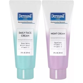 Dermasil Oil Free Cream Daily /Night Face Cream-Rose Water/Witch Hazel/Vit. E-2