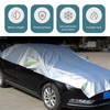 Anyhut 1 PC Half Car Cover, Hail Protector Car Cover