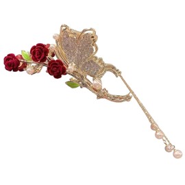 Hairpin Bobby Pins for Women Hair Toppers Clips for Hair Hair Claw Clip Strong Hold Hair Clip Face Jewels Pearl Women Hair Clip Hair Clamp Holder Hair Clips for Women Alloy FOMIYES