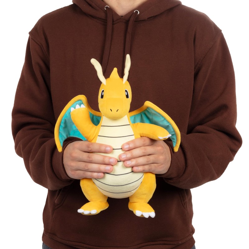 Pokémon Dragonite Plush - 12-Inch Dragon- and Flying-Type Plush