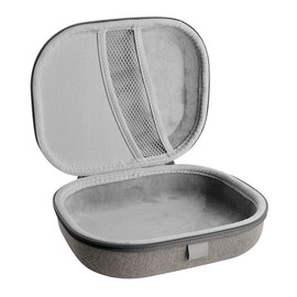 Geekria Shield Headphones Case Compatible with Sony WH-1000XM4, WH-1000XM3, WH-1000XM2, WH-XB910N Case, Replacement Hard Shell Travel Carrying Bag with Cable Storage (Light Brown)