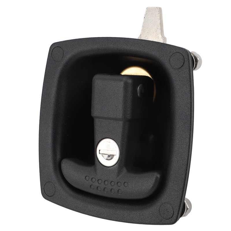 T Handle Latch Black Zinc Alloy T Type Toolbox Folding