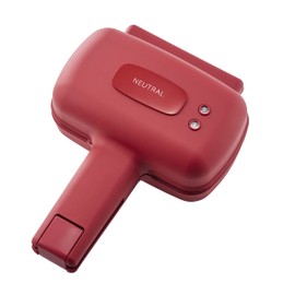 Neutral Hot Sandwich Maker Half Single-piece Bakes to the Edges Perfect for Singles Portion Size Generous Filling Compact Red NR-K-HS3-RD