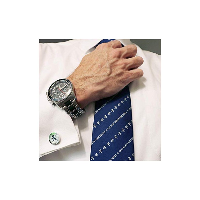 Submariner Silent Service Designer Cuff Links