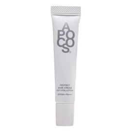 Apocos Base Cream, 0.7 oz (20 g), SPF50+ PA+++, Sunscreen, Makeup Base, Pores, Sensitive Skin